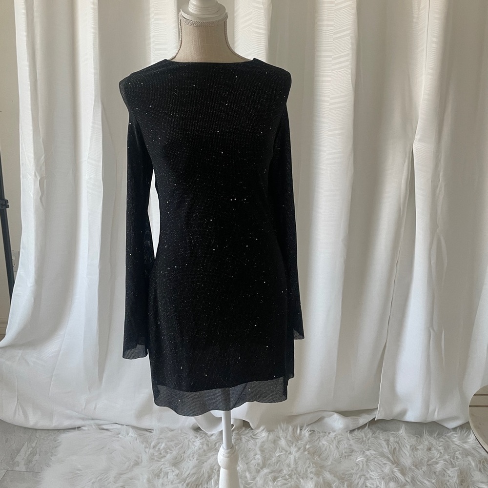 Black sparkly dress